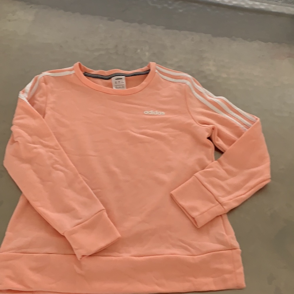 Addidas peach sweatshirt